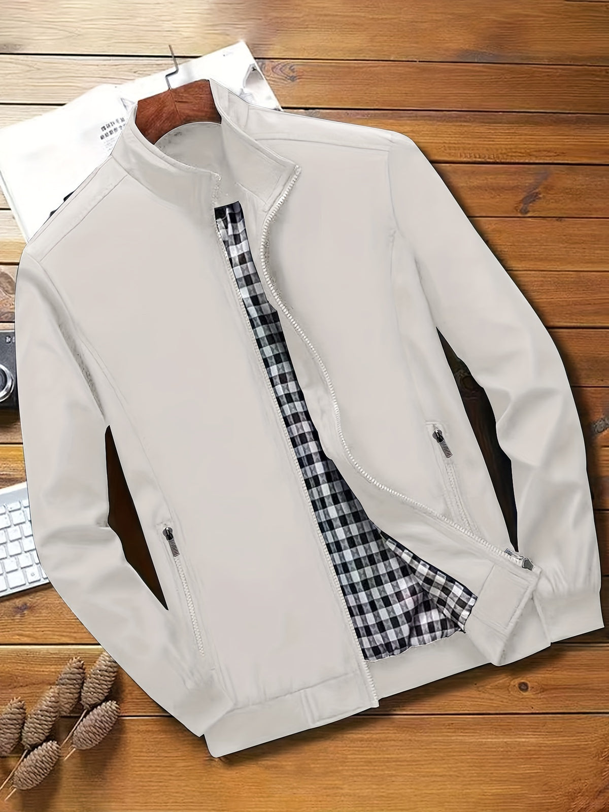 New Men's Jacket Spring Autumn Premium College Style Jacket Outerwear - product image 21
