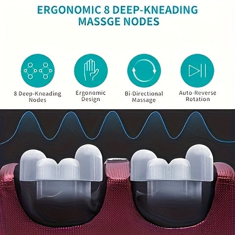Foot Massager with Heat Function, Suitable for Legs, Feet, and Arms, Providing Deep Kneading and Compression - Perfect for Home Or Office Use, Black Friday - product image 24