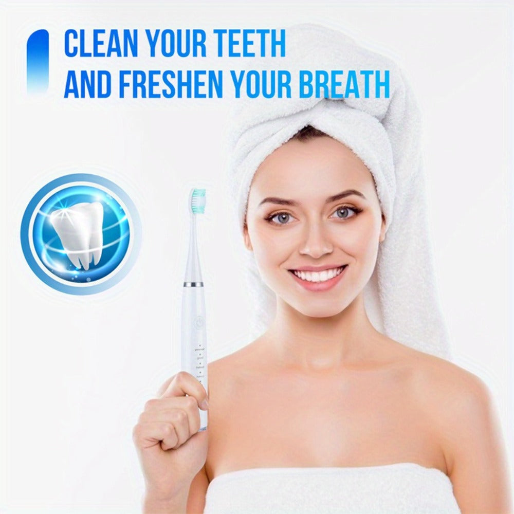 Electric Toothbrush Kit USB Rechargeable - Multi-Accessory Dental Care Set with Travel Case, Replaceable Brush Heads, Portable Oral Hygiene Device for Home & Travel, Gift for Men & - product image 11
