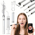 Intelligent Visual Tonsil Stone Removal Kit – 1080P HD Camera, 6 LED Lights, Wi-Fi & App Connection, Multi-Accessory Oral Inspection Tool for All Ages - product image 10