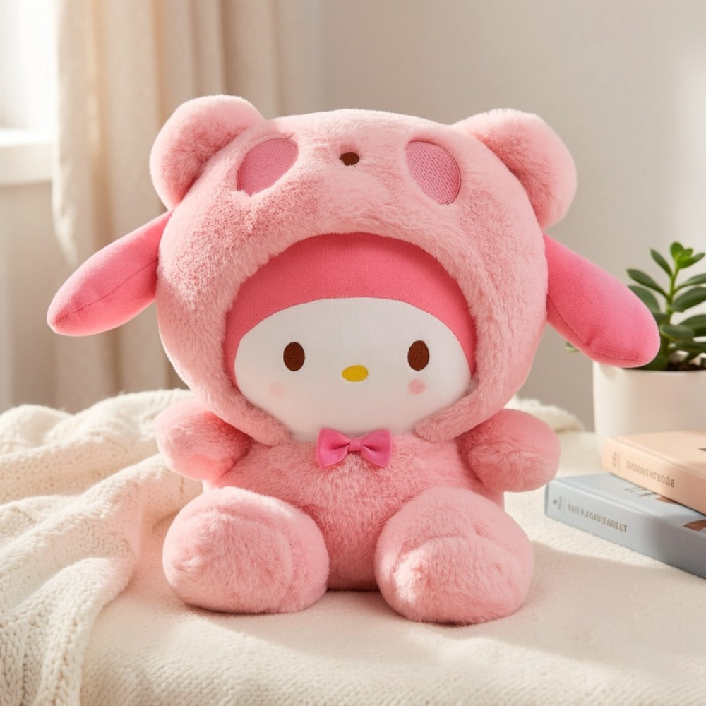 Kawaii Big-Eared Cinnamon Dog Plush Doll | Soft Stuffed Puppy Toy in White, Blue Jade & Pudding Styles for Girls Kids Teens Anime Fans Collectors | Birthday - product image 9