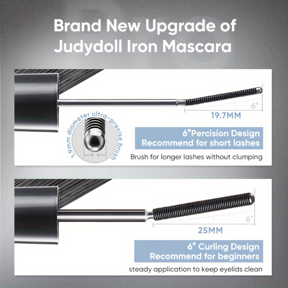 3D Curling Mascara Waterproof Volumizing Lengthening Smudge-Proof Nourishing Eyelash Wand Long-Lasting Black Brown Korean Makeup Style for All Eye Types Women - product image 11