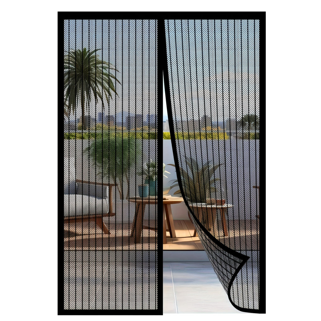 Magnetic Screen Door for Doorways – Heavy Duty Self-Sealing Mesh Door Screen with Magnetic Closure, Hands-Free, Pet & Kid Friendly, Durable Nylon, Fits Most Door Frames, Easy Insta - product image 10