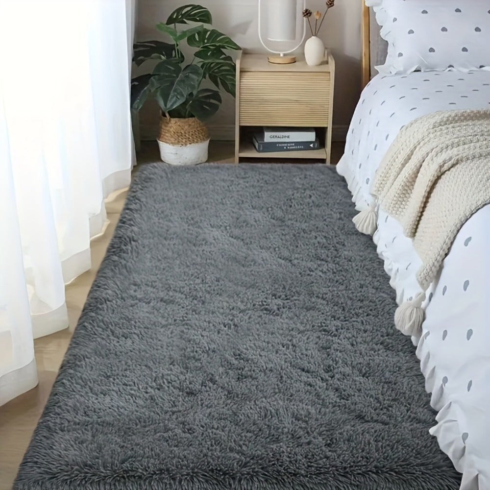 Tie-Dye Shaggy Fluffy Area Rug Non-Slip Machine Washable – Soft Plush Fuzzy Carpet for Bedroom, Living Room, Hallway & Dorm – 6 Colors, 4 Sizes: 2x6, 3x5, 6x9, 8x10 Ft - product image 2