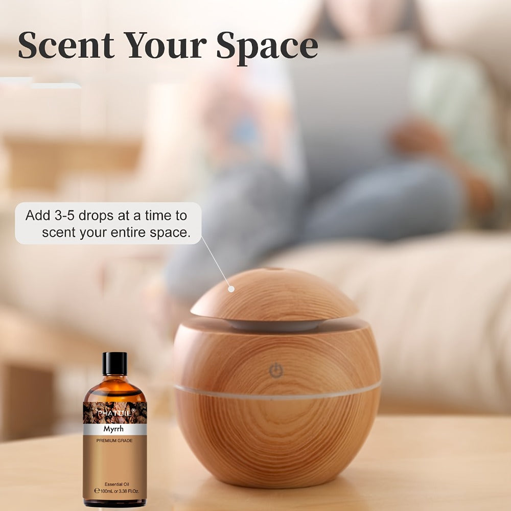Myrrh Essential Oil 100ml – Pure Undiluted Therapeutic Grade Natural Oil for Diffuser, Humidifier, Candle Making & Skincare | Long-Lasting Aroma, No Additives - product image 7