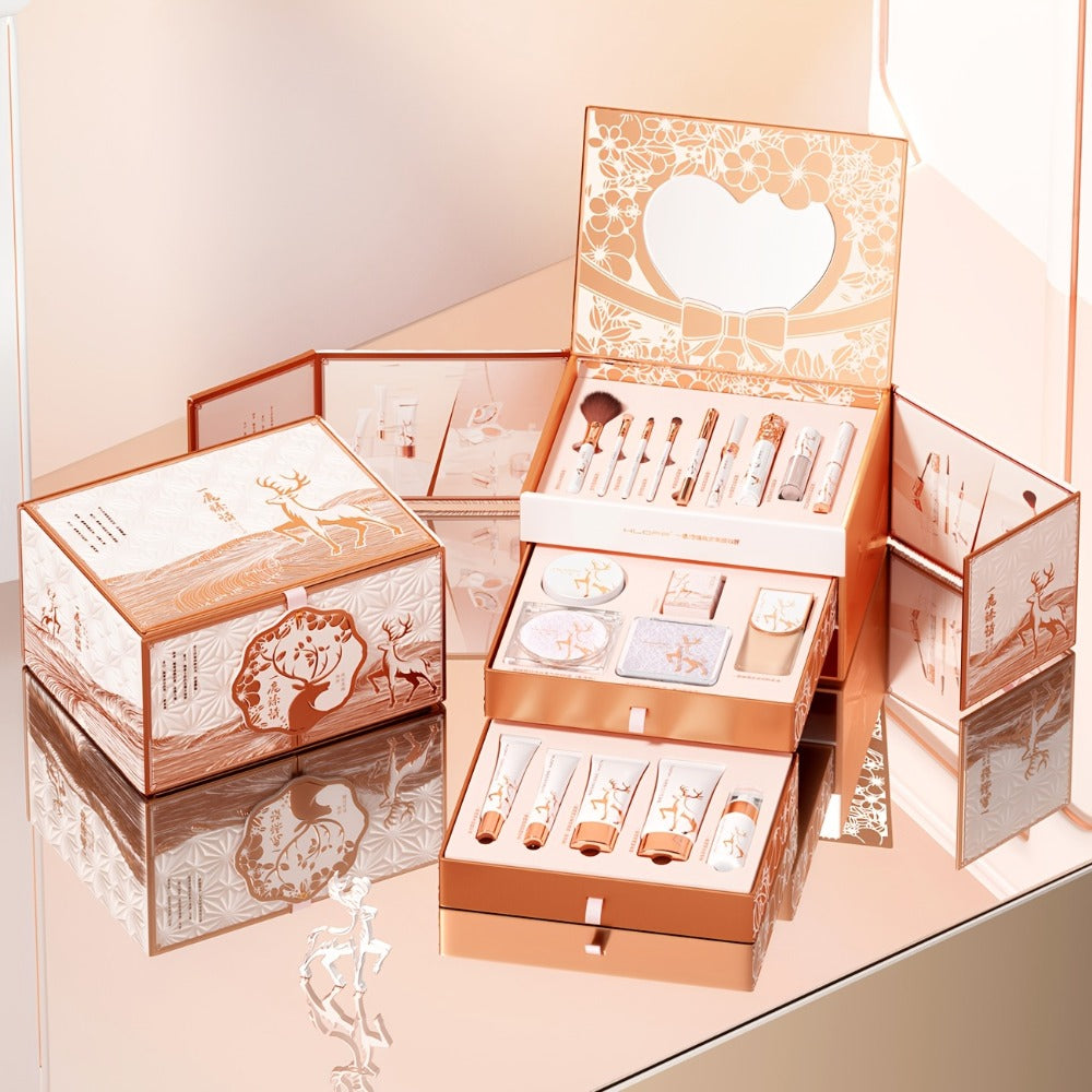 Luxury Makeup & Skincare Gift Set for Women – Complete All-in-One Cosmetic Kit with Beauty Tools, Plant-Based Squalane, Elegant Rose Gold Box, Birthday Christmas Valentine Gift for - product image 17