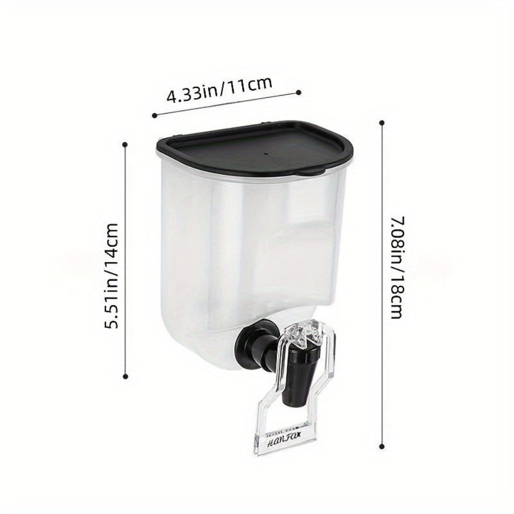Mouthwash Dispenser Wall Mounted 2-Pack 21 oz Plastic Container - No Electricity Required, Space Saving Bathroom Organizer for Countertop Storage, Durable Refillable Liquid Soap &  - product image 5