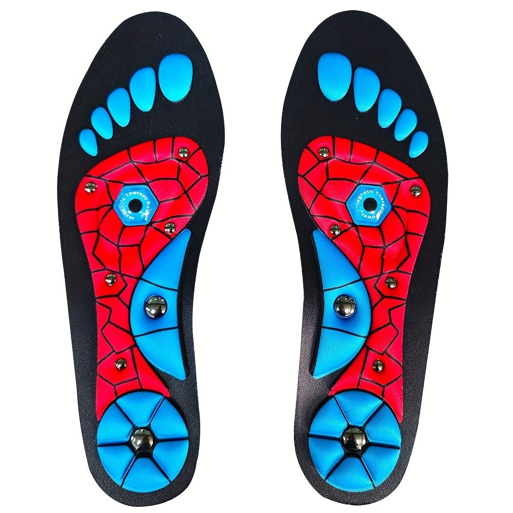 Massage Insoles Acupoint Pressure Foot Massage – Breathable Sweat-Absorbing Flat Foot Insoles for Men & Women, Meridian Stimulation Comfort Insole - product image 2