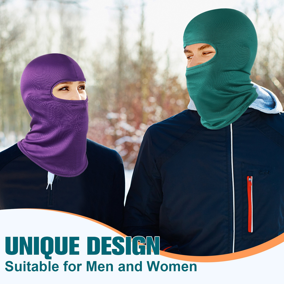 Balaclava Mask Bulk 30 Pack UPF Sun Protection – Full Face & Neck Coverage, Breathable Polyester, Multi-Color for Skiing, Snowboarding, Motorcycling, Hiking - product image 7
