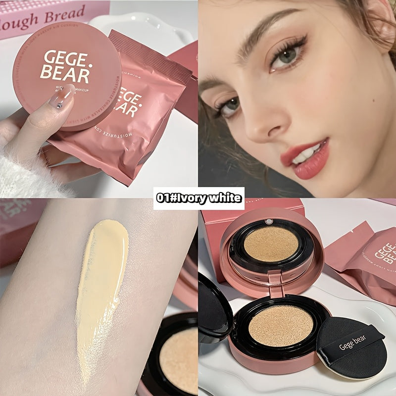 Oil Control Cushion BB Foundation with Replacement Core – Waterproof Sweatproof Invisible Pore Coverage, Moisturizing Lightweight Buildable Natural Finish for All Skin Types, Ivory - product image 17