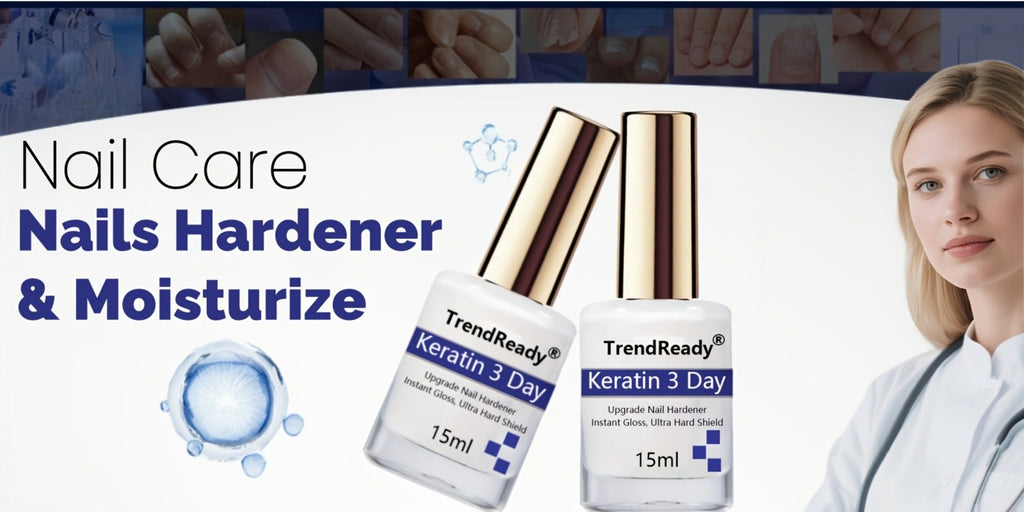 Nail Hardener for Weak Brittle Splitting Nails 2 Pack - Extra Strong Fast Drying Long Lasting White Nail Strengthener with Vitamin E Base Coat Manicure Treatment for Women Nail Car - product image 13