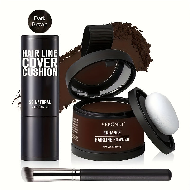 Hair Root Concealer Powder with Brush - Instantly Covers Gray Roots & Thinning Hairline, Plant-Based Keratin Formula, Natural-Looking Coverage for All Hair Types, Women & Men, 6 Sh - product image 23