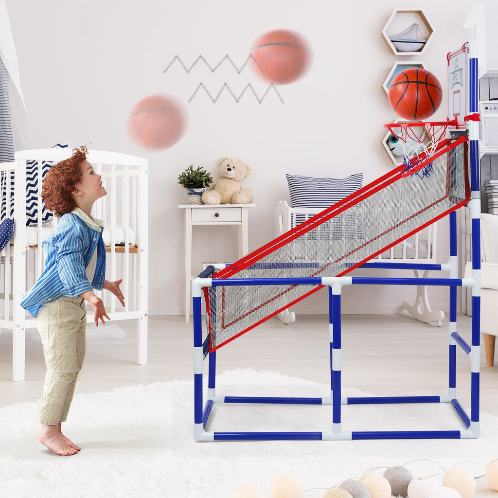 Kids Adjustable Basketball Hoop Set with 2 Balls & Storage – Best Birthday Christmas Gift for Boys and Girls – Indoor Outdoor Sport Toy for Ages 3 – 6, Thick - product image 7