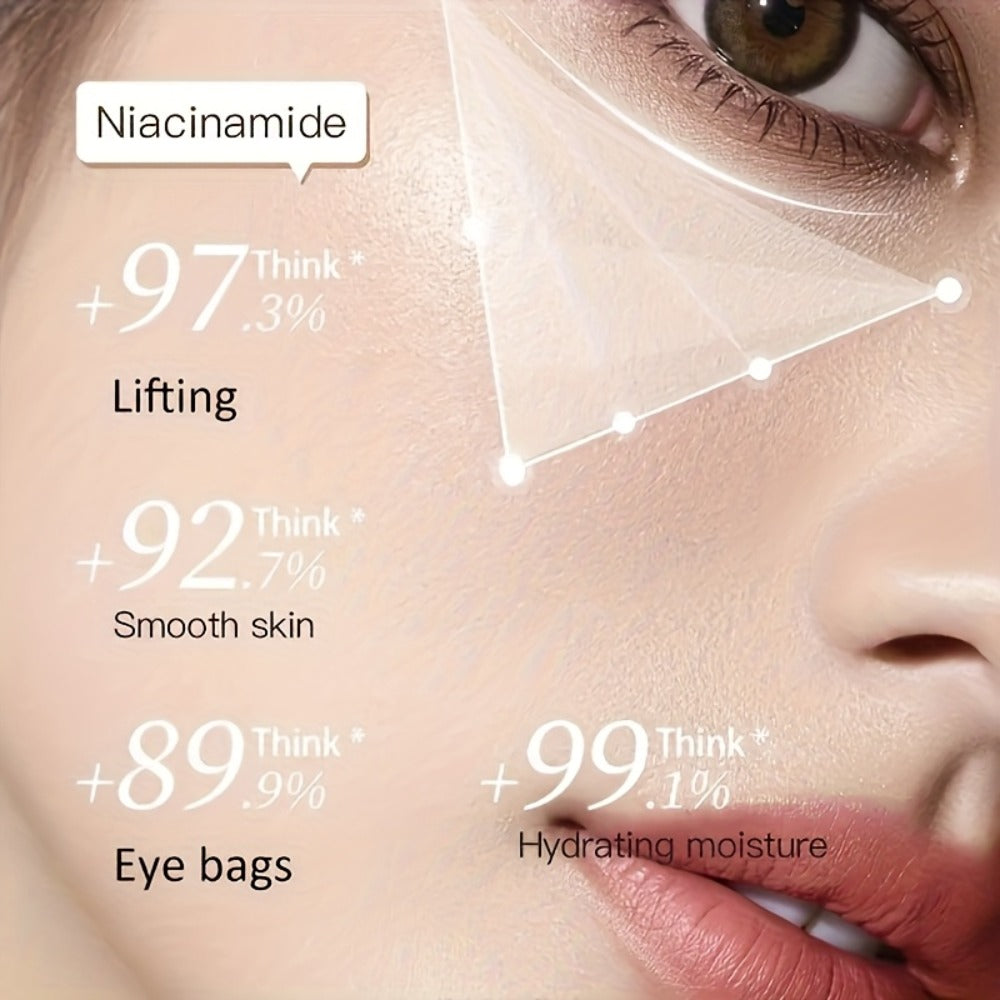 Caffeine Under Eye Patches 60pcs Depuffing Dark Circle Reducer with Hyaluronic Acid Collagen Glycerin Deep Hydrating Moisturizing Eye Mask Hypoallergenic All Skin Types Men Women G - product image 4