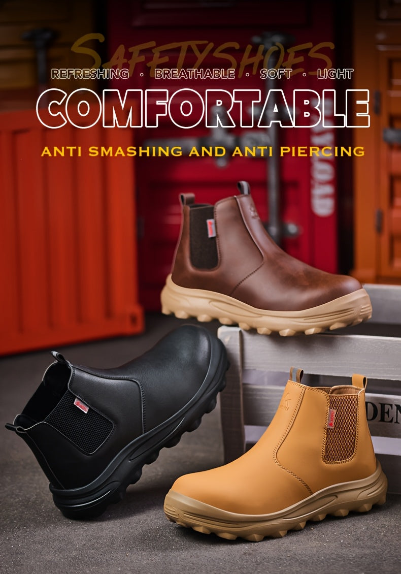 Men's Work Shoes, All-Season Labor Shoes, Work Boots, Comfortable Fabric Insoles, Casual Outdoor Sneakers, Construction Boots - product image 19