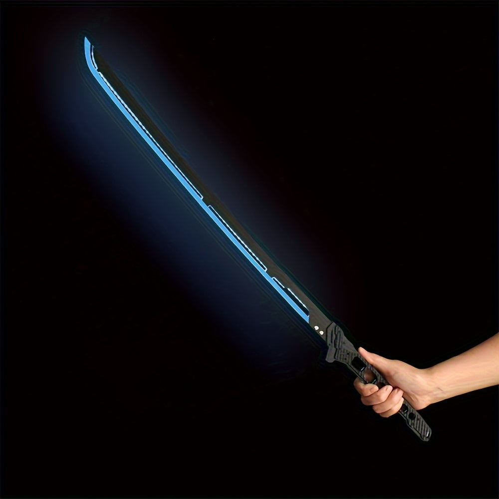 Acrylic Light-Up Blade for Halloween Costume Party Cosplay Sci-Fi Anime Props, Rechargeable Cool Gift for Teens & Adults, 5 Colors – LED Samurai Sword - product image 18