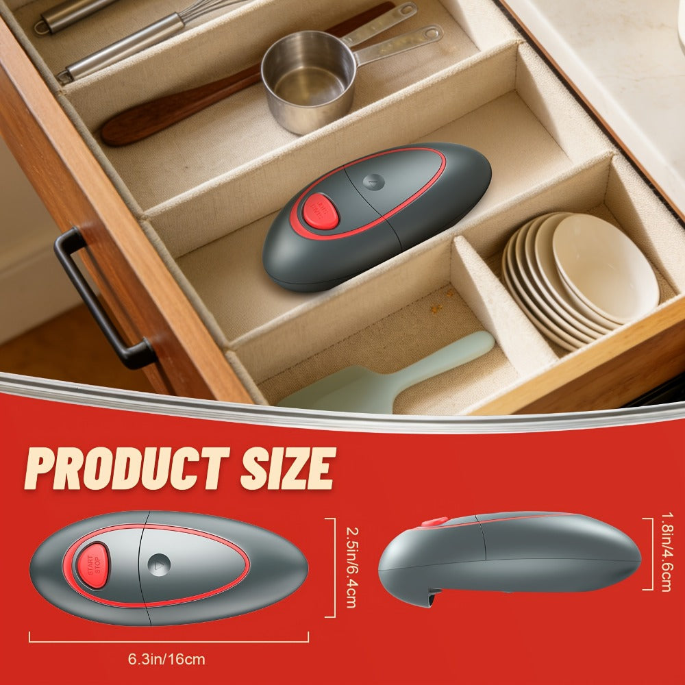Electric Can Opener One-Touch Automatic – Smooth Edge Battery Operated Handheld Opener for All Can Sizes, Best Kitchen Gadget for Seniors, Arthritis & Weak Hands, Great Gift Idea - product image 23