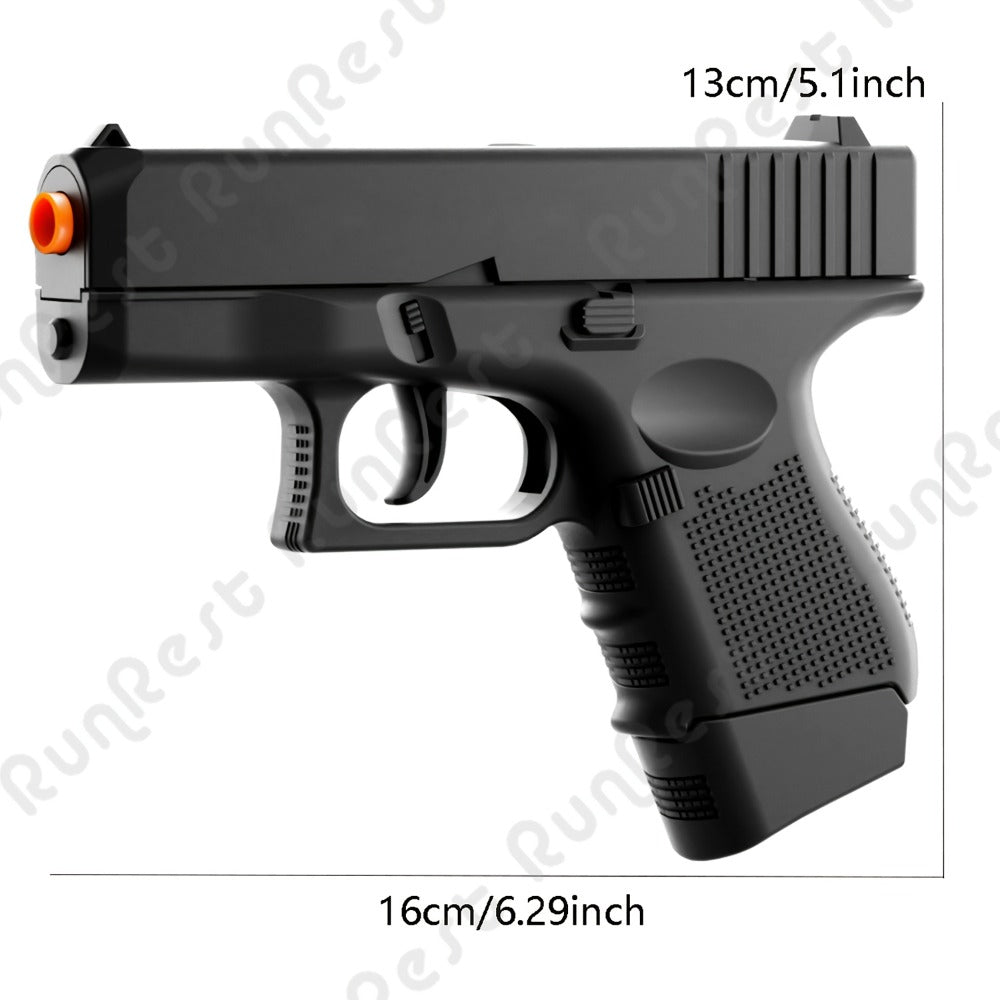Soft Bullet Toy Gun Pistol with 100 Bullets, 12 Shells & 2 Magazines | Foam Blaster with Shell Ejecting, Outdoor Sports Shooting Game for Boys, Birthday - product image 2