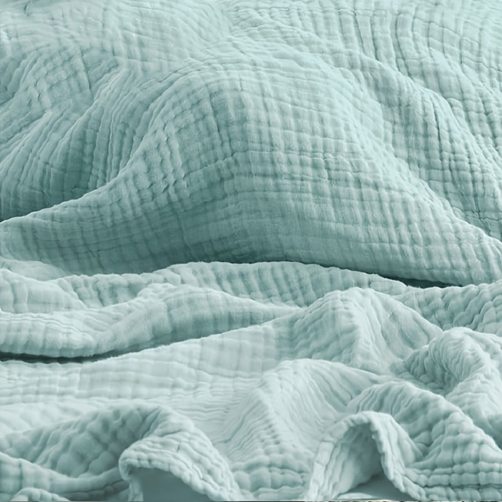 Muslin Blanket 100% Cotton 6-Layer – Breathable Soft Gauze Throw for Couch & Bed, All Season, Machine Washable, 13 Colors, 5 Sizes - product image 25