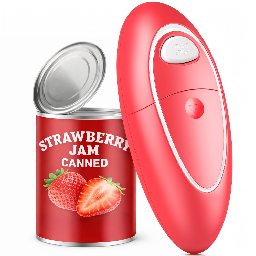 Electric Can Opener One-Touch Automatic – Smooth Edge Battery Operated Handheld Opener for All Can Sizes, Best Kitchen Gadget for Seniors, Arthritis & Weak Hands, Great Gift Idea - product image 13