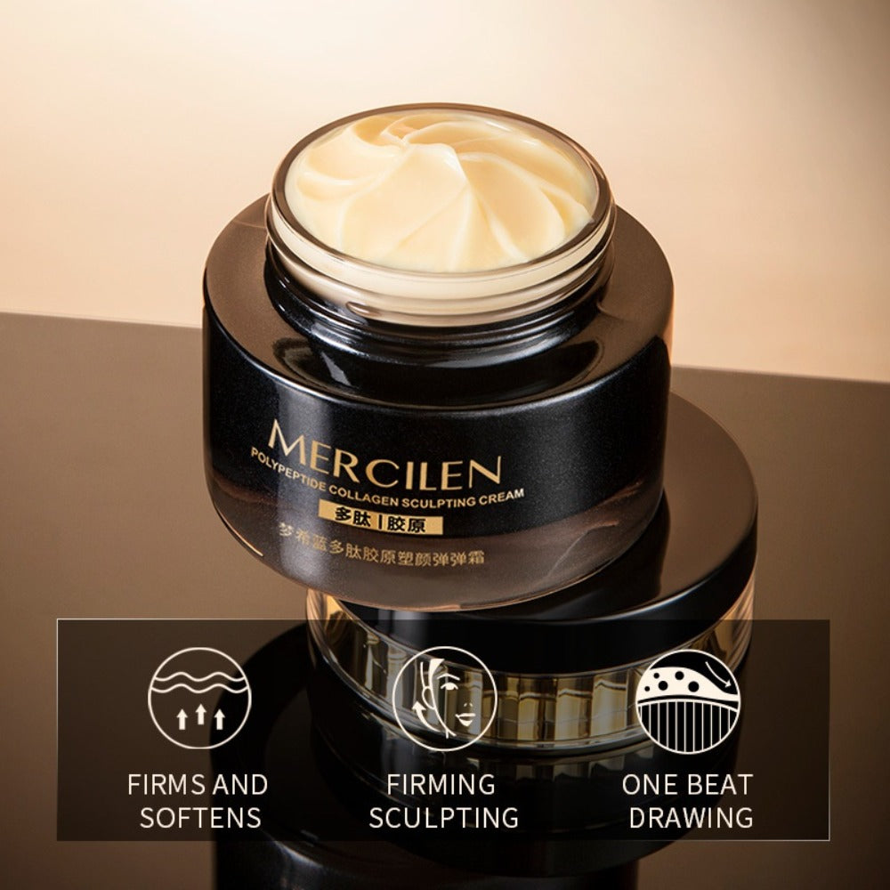 Hyaluronic Acid Collagen Face Cream with Squalane & Glycerin — Alcohol-Free Hydrating Firming Moisturizer for Normal to Sensitive Skin Unisex Daily Skincare - product image 6