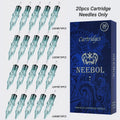 Tattoo Cartridge Needles Disposable 20/50pcs - Standard Round Liner RL & Round Magnum RM Mixed Sizes, Sterile Tattoo Needle Cartridges for Professional Artists & Beginners, Body Ar - product image 16