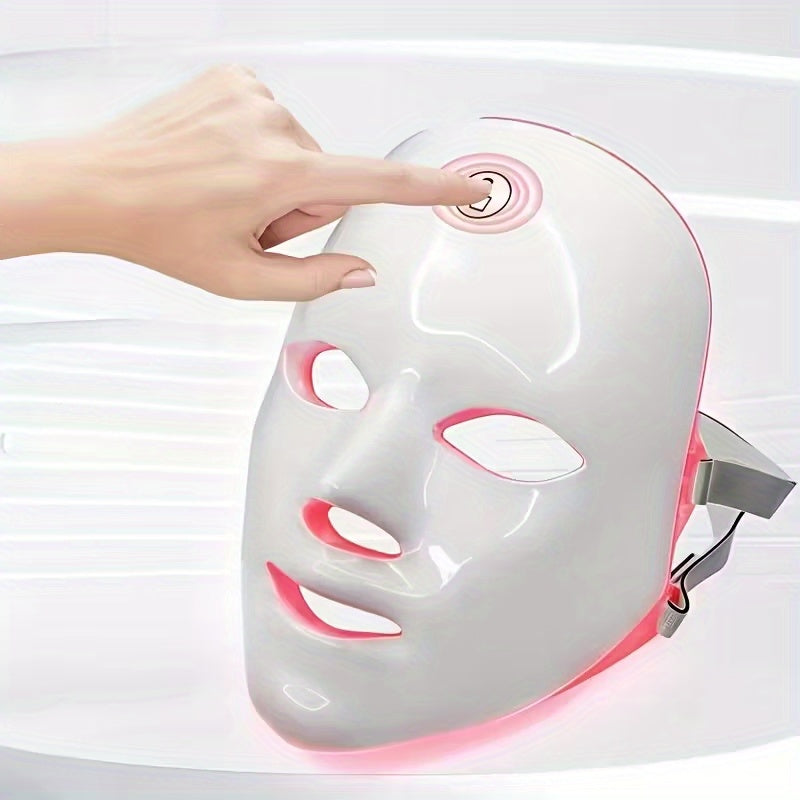 7 Color Photon LED Facial Device – Multifunctional Home Light Therapy Skin Care Tool Anti-Aging Collagen Boost Acne Brightening Rejuvenation Beauty Gift for Women - product image 17