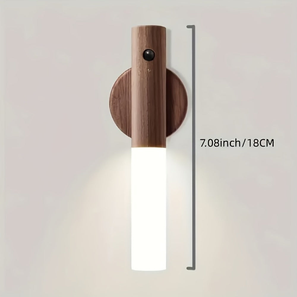 Motion Sensor Night Light Rechargeable 2-Pack - Wireless Magnetic LED Wall Light IPX4 Waterproof, USB Charging, Human Body Sensor for Bedroom, Kitchen, Bathroom, Hallway, Anti-Fall - product image 4