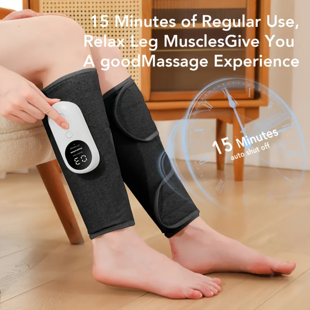 Air Compression Leg Massager – Cordless Calf & Foot Massager with 3 Intensity Levels for Legs, Thighs, Knees & Feet | Circulation Booster, Holiday Gift for Women & Men - product image 11