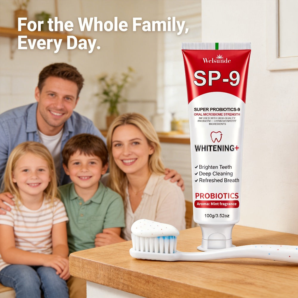 Probiotic Toothpaste with Hydroxyapatite – Super Probiotics-9 European Formula, Deep Cleaning & Gum Care, Mint Fresh Breath, Teeth Brightening Oral Care Gift for Women & Men, 100g - product image 10