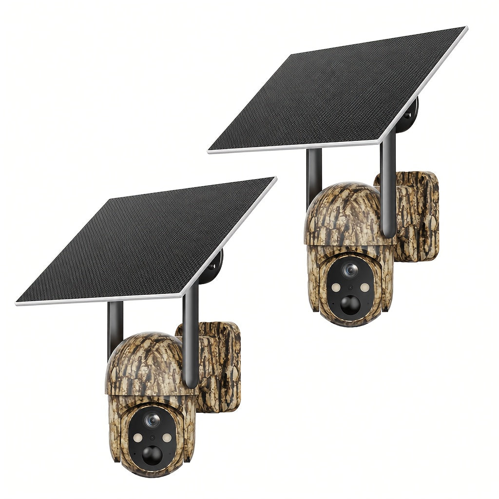LTE Cellular Solar Security Camera Wireless Outdoor, No WiFi Need Solar Powered Camera, Hunting & Farm Trail Camera With 360° Live View, 4K Night Vision, 2-Way - product image 6