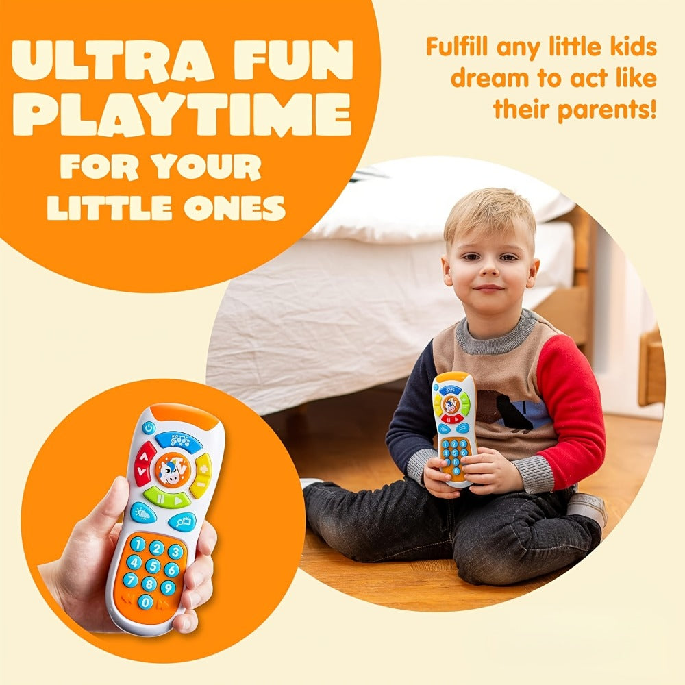 Pretend Play Phone with Music, Sound Effects & Learning Features, Gift for Infants Toddlers Boys Girls – Baby Smartphone & Remote Control Toy Set with Horse - product image 4