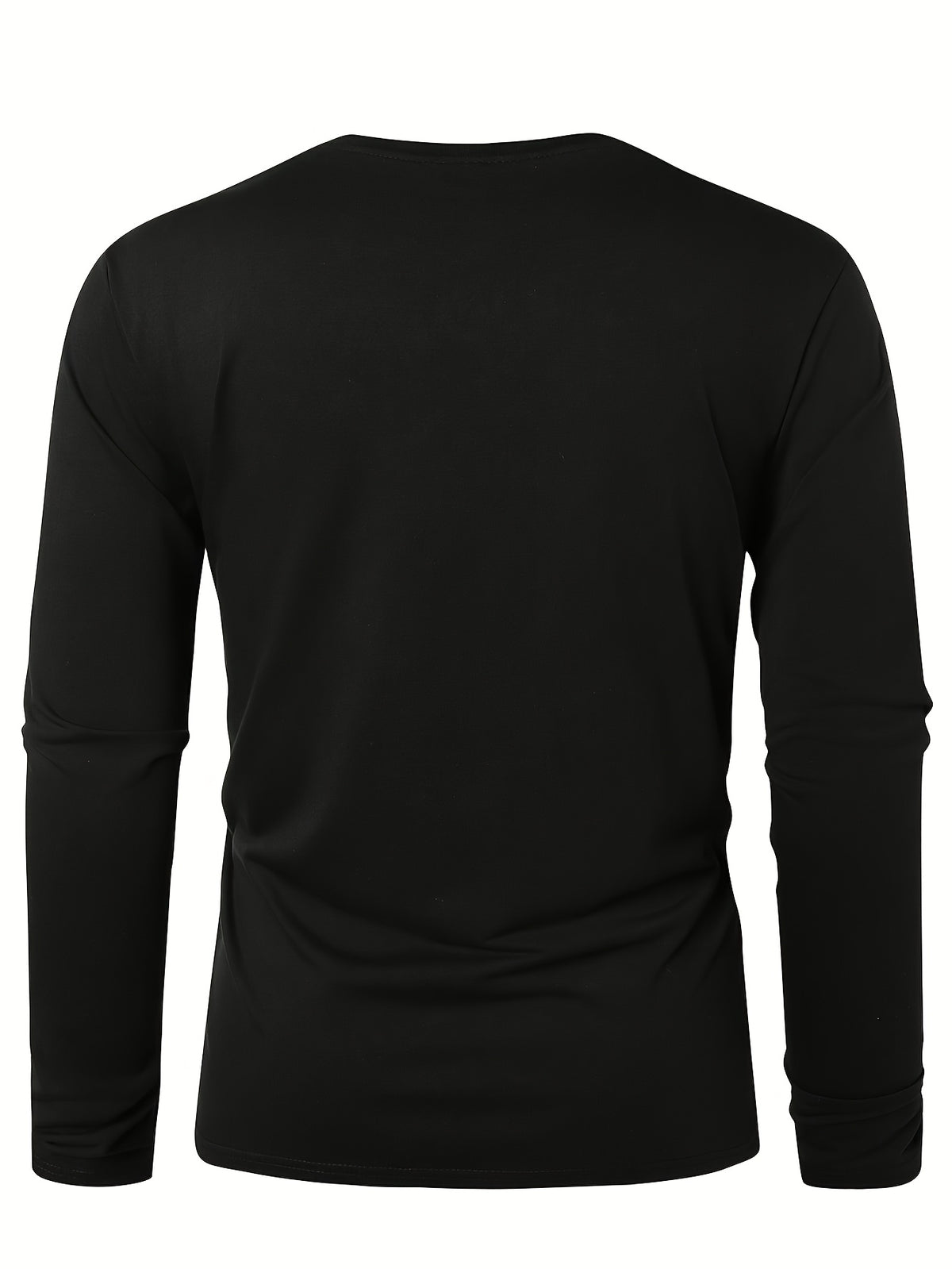 Men's , 3D Digital Printing Men's Crew Neck Long-sleeved T-shirt Halloween, Christmas, Gifts for Family and Friends - product image 2