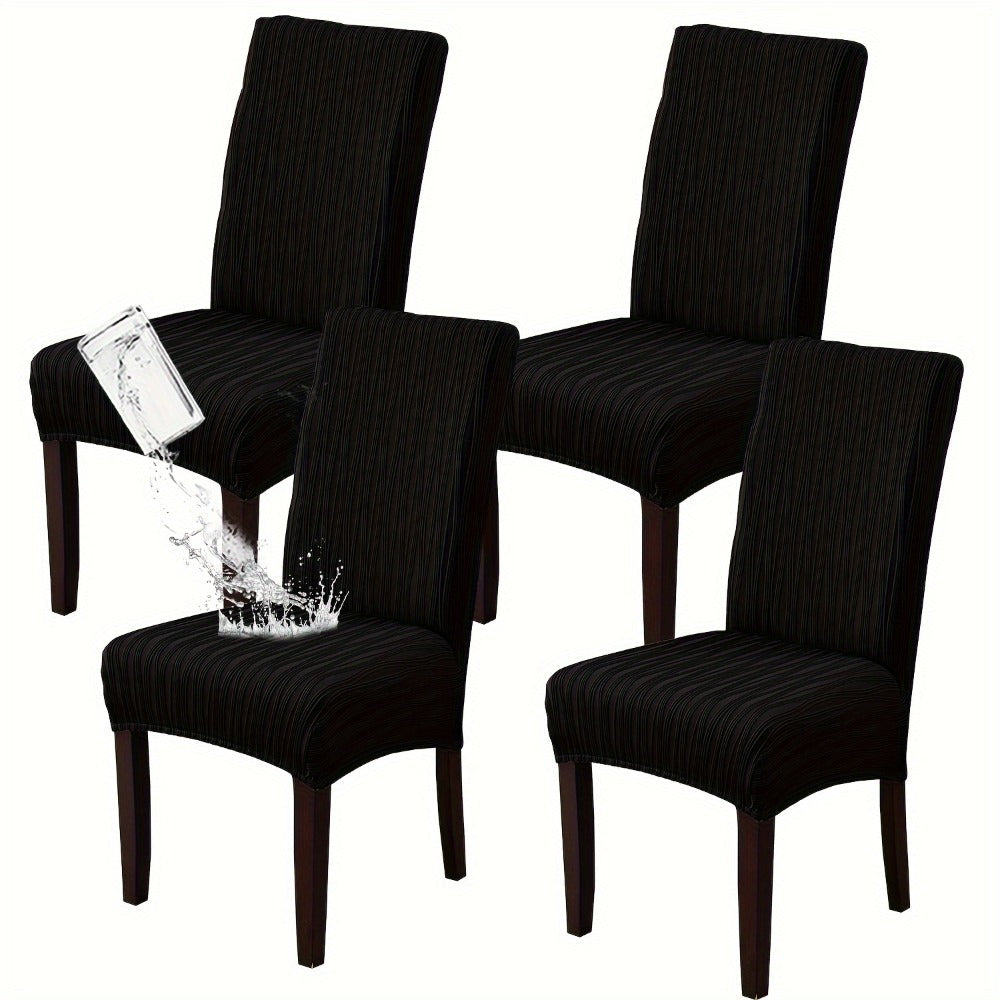 Dining Chair Covers Stretch Slipcovers Set of 4 or 6, Stain Resistant Removable Washable Chair Protector for Home Kitchen Restaurant Wedding, Spandex Jacquard Fabric, 7 Colors Avai - product image 23