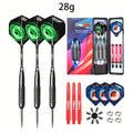 Aluminum & PVC Shafts, Extra Replacement Flights & Plastic Protectors, Complete Dart Accessory Kit for Dartboard Practice | Professional Steel Tip Darts Set - product image 2