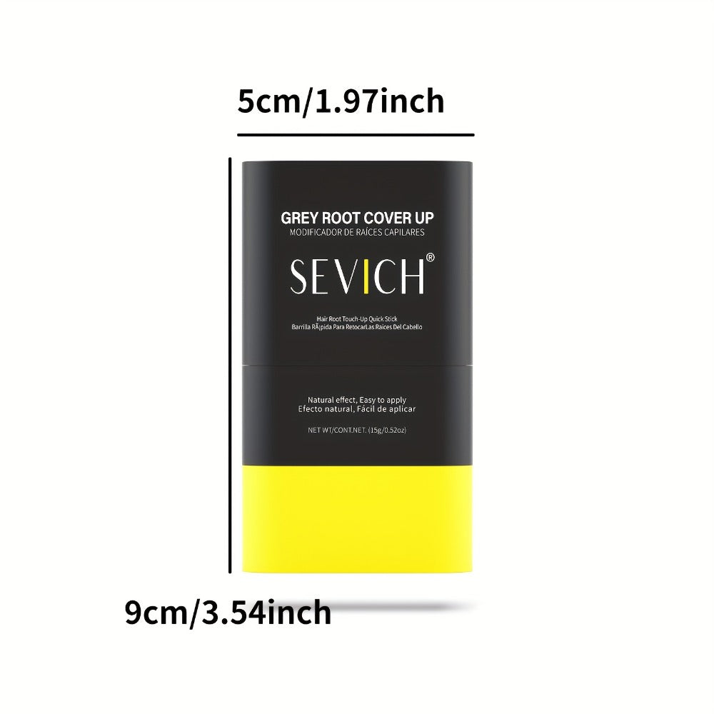 Beard Dye Pen 2-in-1 Waterproof Color Stick for Men — Sevich Instant Gray Coverage Washable Beard Hair Filler Pen with Brush Natural Finish for Mustache & Sideburns 3 Shades - product image 6