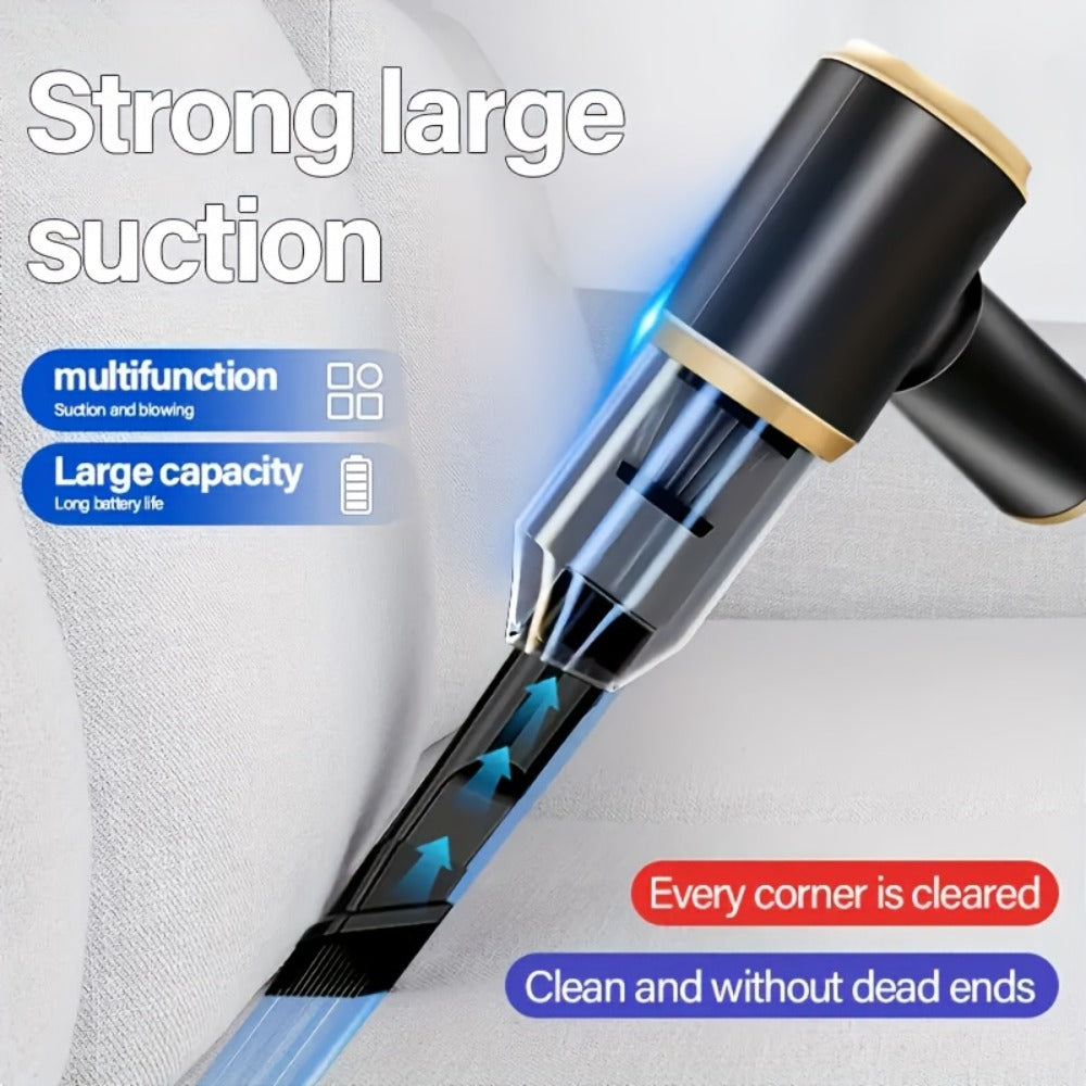 Cordless Handheld Vacuum Cleaner 18000PA Strong Suction - 2-in-1 Air Duster & Vacuum, 120W High Power, Multi-Nozzle Portable Car Vacuum for Car Interior, Home, Pet Hair, Office Des - product image 3