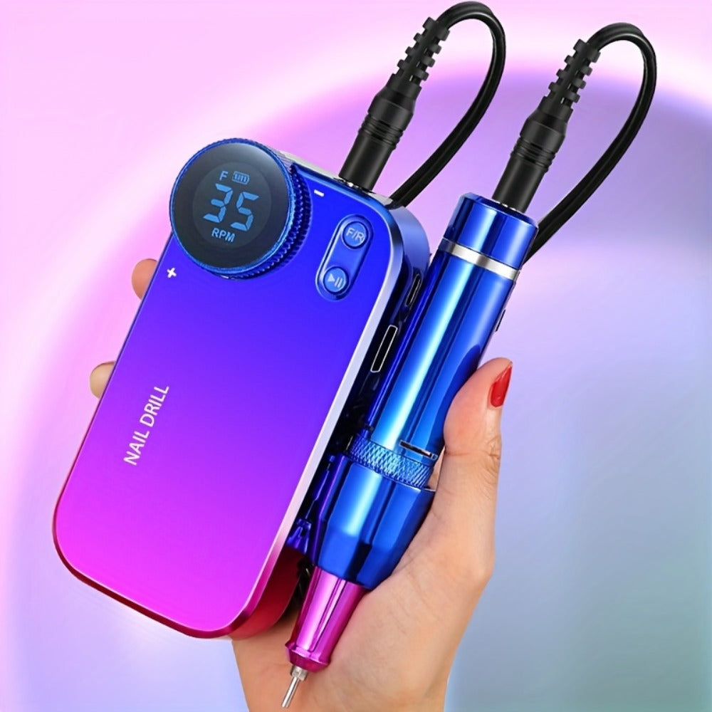 Electric Nail Polisher & Buffer Rechargeable High Power — Professional Manicure Pedicure Machine for Nail Buffing Polishing Dead Skin Callus Removal, Cordless Nail Shine Tool for H - product image 12