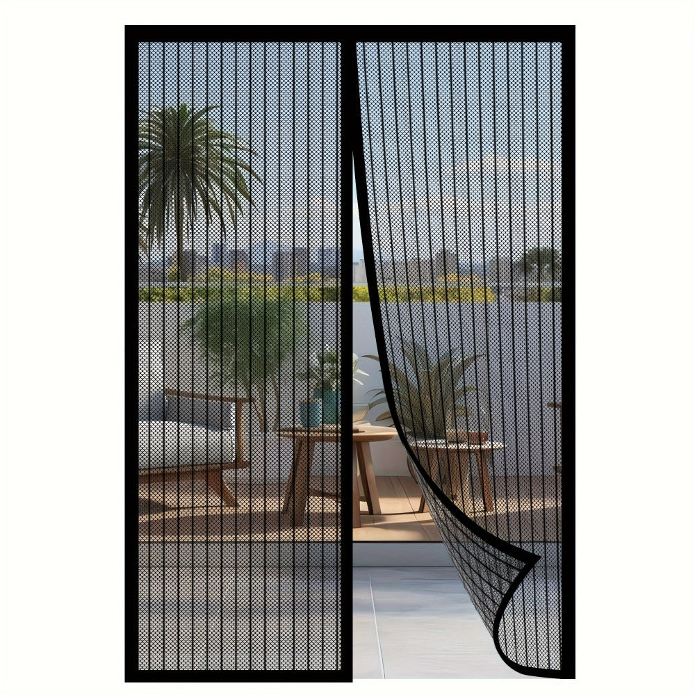 Magnetic Screen Door for Doorways – Heavy Duty Self-Sealing Mesh Door Screen with Magnetic Closure, Hands-Free, Pet & Kid Friendly, Durable Nylon, Fits Most Door Frames, Easy Insta - product image 7
