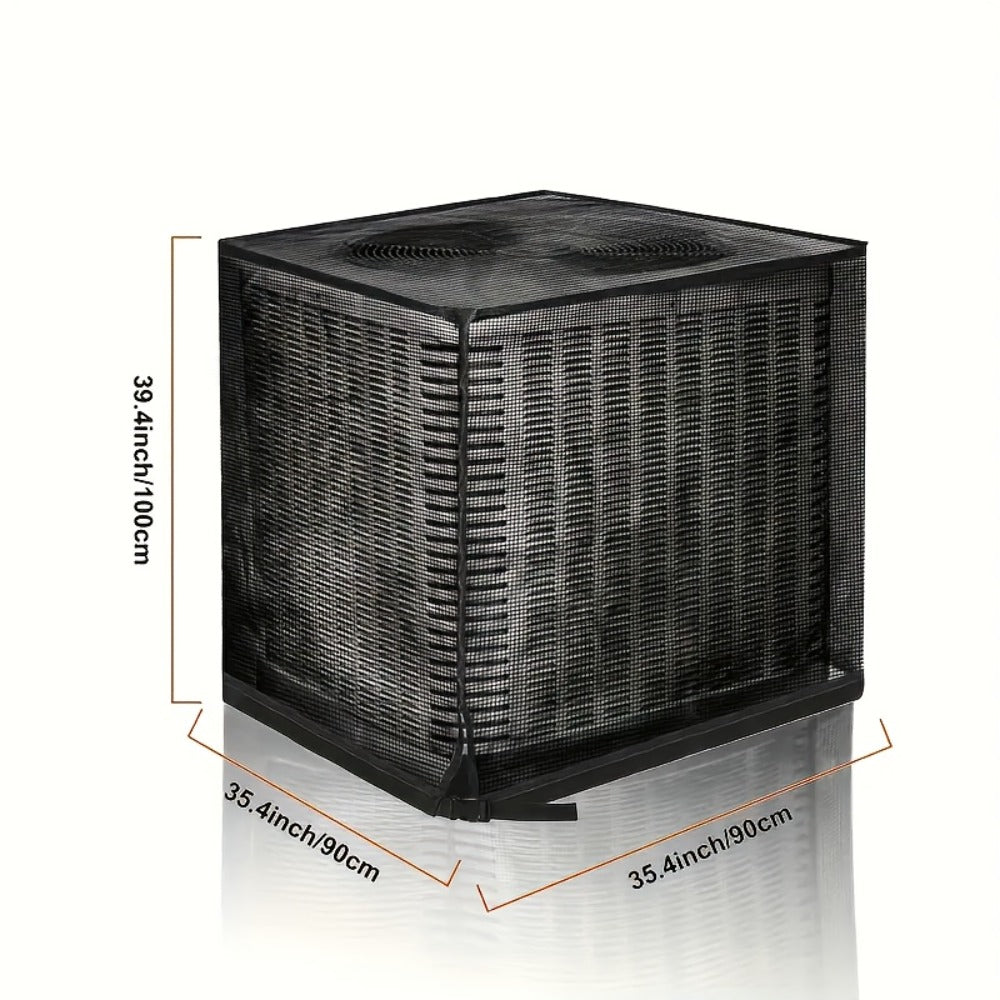 Outdoor AC Unit Cover Heavy Duty Waterproof Central Air Conditioner Cover with Mesh Vent Adjustable Straps UV Rain Snow Debris Bug Leaf Protection XS M L - product image 8