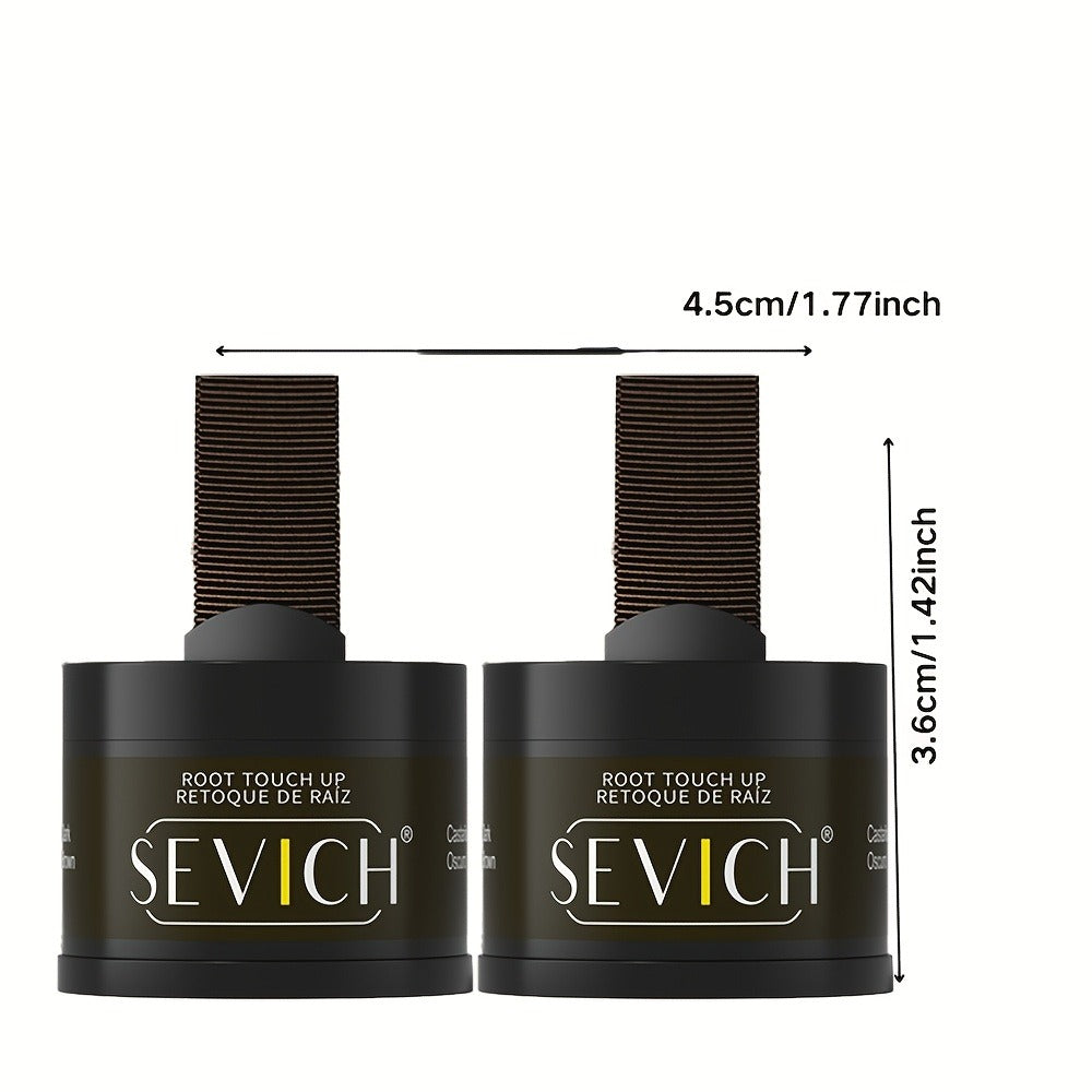 Root Touch Up Hair Powder for Thinning Hair & Gray Roots — Instant Hairline Concealer Shadow Topper, Long-Lasting Resistant Formula, 13 Shades, 2/3pcs Kit for All Hair Types Women  - product image 6