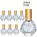 Glass Perfume Atomizer Bottles 15ml 20 Pack Gold Refillable Fine Mist Spray Travel Fragrance Bottles with 5 Funnels and 5 Pipettes for Perfume Cologne Essential Oil Decanting Sampl - product image 7