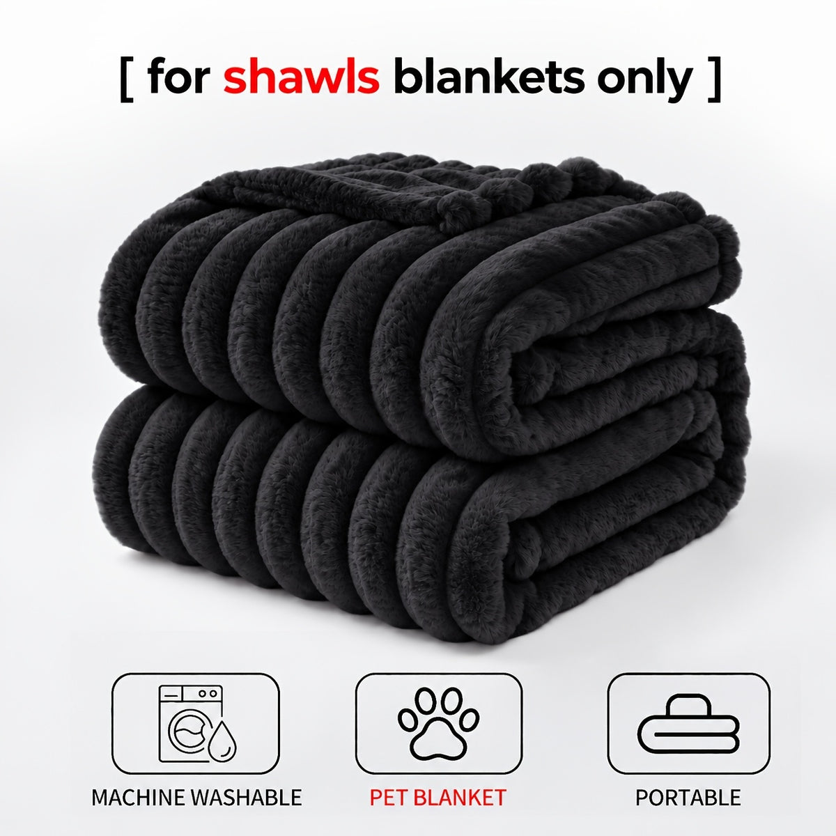 1pc Ultra-soft Faux Rabbit Fur Blanket, Comfortable and Warm, Suitable For All Seasons, Available In Multiple Colours, Multipurpose Blanket, Suitable For Bed - product image 15