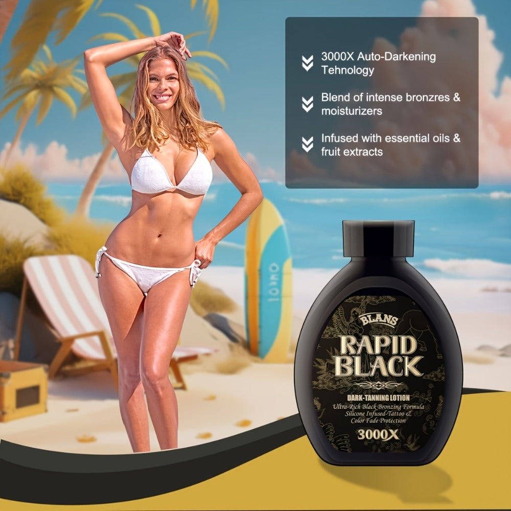 Self Tanning Cream Glycerin Coconut 200ml — Streak-Free Natural Glow Moisturizing Fake Tan Lotion Low-Allergy for Dry Sensitive Skin Beach Outdoor Year-Round Sun-Kissed Tan Women M - product image 2