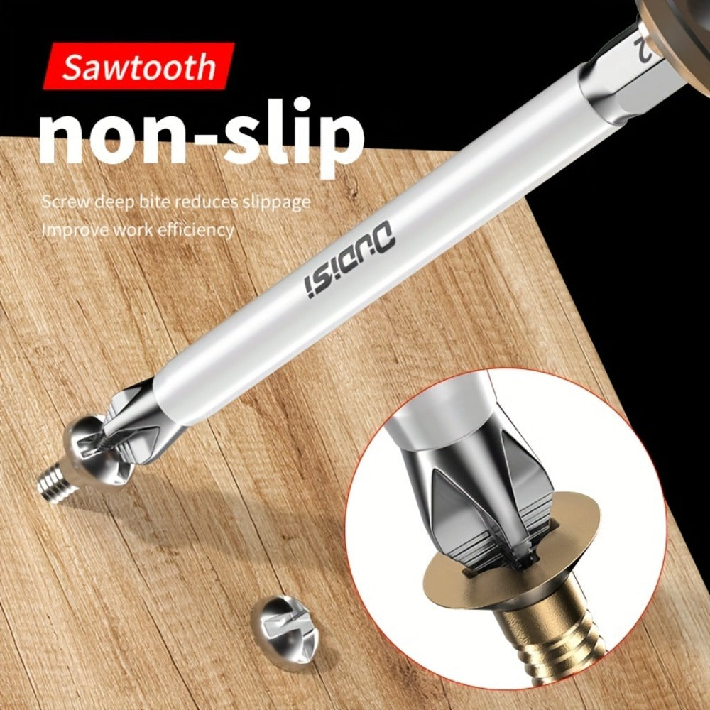 Magnetic Screwdriver Bits Set 6pcs, Phillips Cross Drill Bits with High-Strength Impact Resistance & Non-Slip Design, Electric Screwdriver Bit Kit 25 50 65 70 90 150mm for Power Dr - product image 8