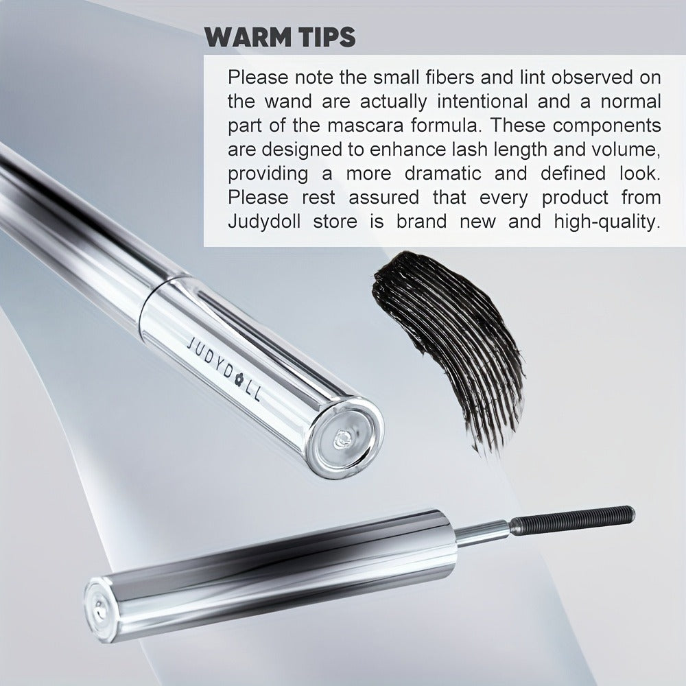 3D Curling Mascara Waterproof Volumizing Lengthening Smudge-Proof Nourishing Eyelash Wand Long-Lasting Black Brown Korean Makeup Style for All Eye Types Women - product image 14