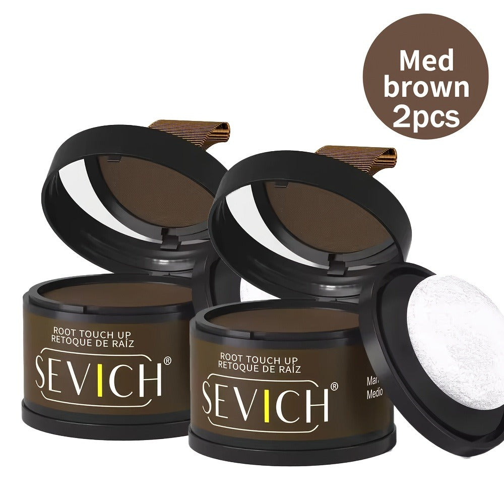 Root Touch Up Hair Powder for Thinning Hair & Gray Roots — Instant Hairline Concealer Shadow Topper, Long-Lasting Resistant Formula, 13 Shades, 2/3pcs Kit for All Hair Types Women  - product image 13