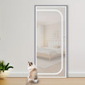 Cat Proof Door Curtain Pet Gate - Double Stitched Durable Scratch-Resistant Screen, Indoor Cat Barrier Door Cover for Doorways, Multiple Sizes, White & Black, Keep Cats In or Out o - product image 11