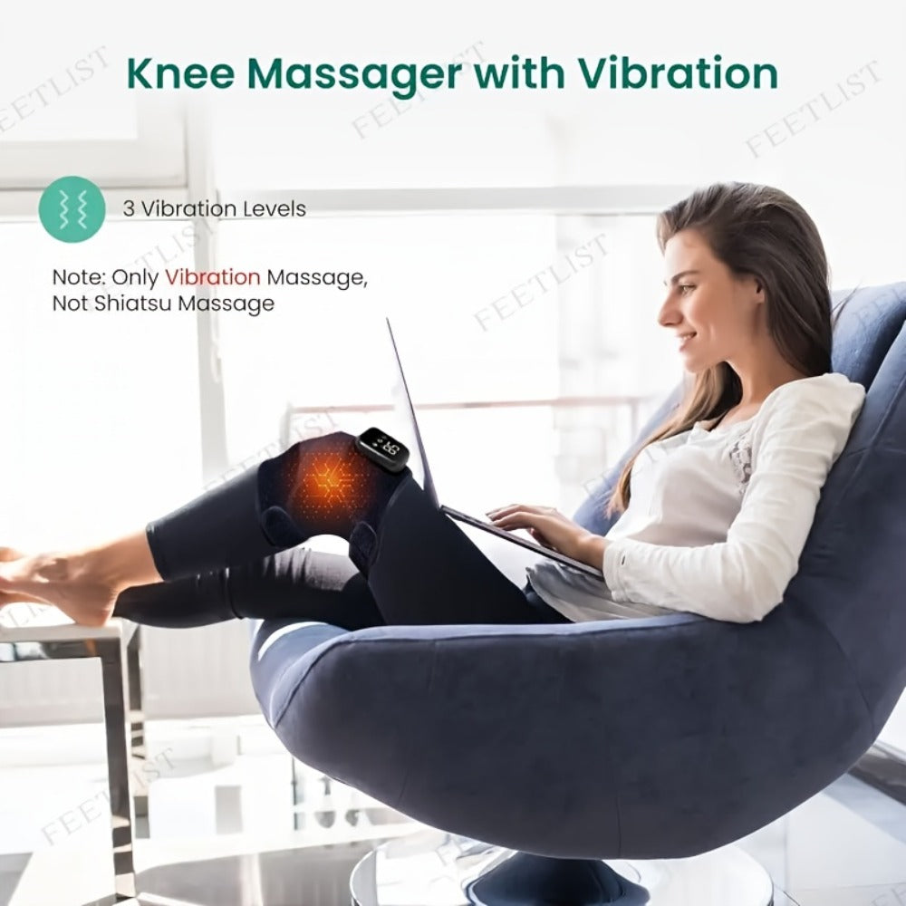 Knee Massager with Heat – 3-Level Heating Pad for Knee Pain Relief, Joint & Muscle Warmth, Anti-Slip Breathable Knee Brace for Men & Women - product image 13