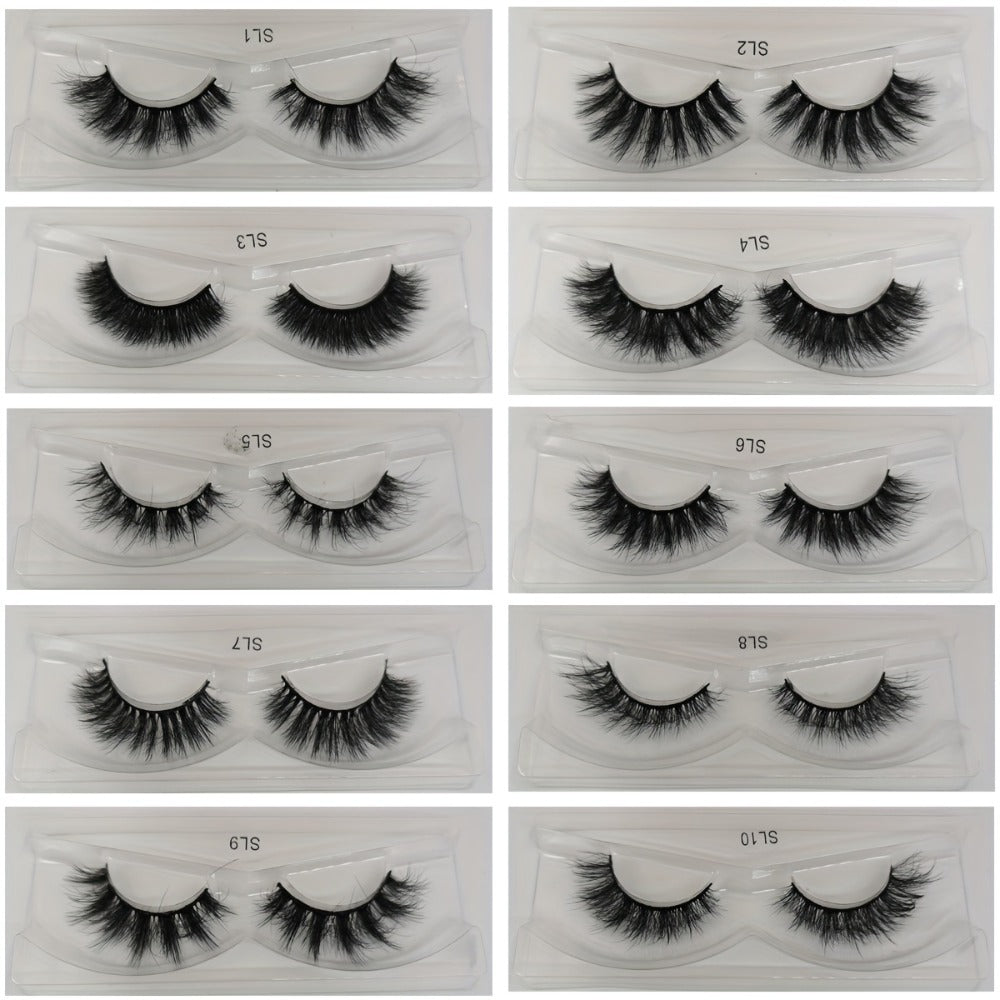 Russian DD Curl False Eyelashes 20 Pairs 5 Mix Styles – Cat Eye Extra Thick Fluffy Natural Reusable Lightweight Lash Multipack for Daily Wear, Parties & Special Occasions - product image 14